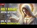 🔴 Rosary Monday Joyful Mysteries of the Rosary April 20, 2026 Praying together
