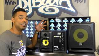 KRK Rokit 5 Monitor & 10S Subwoofer Review Video