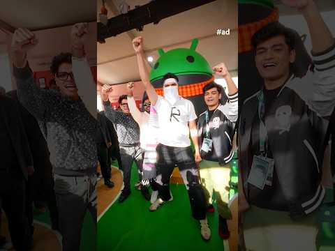 Superhero Meets @TechnoGamerzOfficial @SlayyPointOfficial #androidland #ad #teamandroid