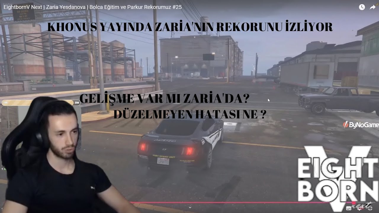 -EightbronV-KHONUS YAYINDA ZARİA'NIN REKORUNU İZLİYOR! GELİŞME VAR MI YOK MU?KAÇ SANİYEDE TAMAMLADI?