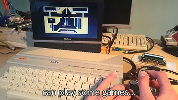 Atari 65 XE homemade SIO2SD interface