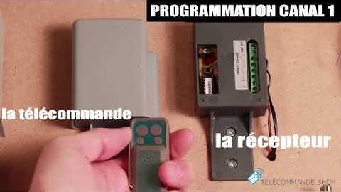 Programmer une télécommande AVIDSEN 114253