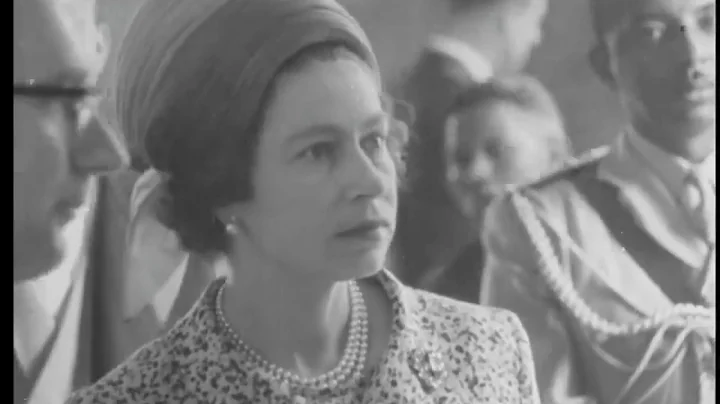 Queen Elizabeth in Ethiopia February 1965
