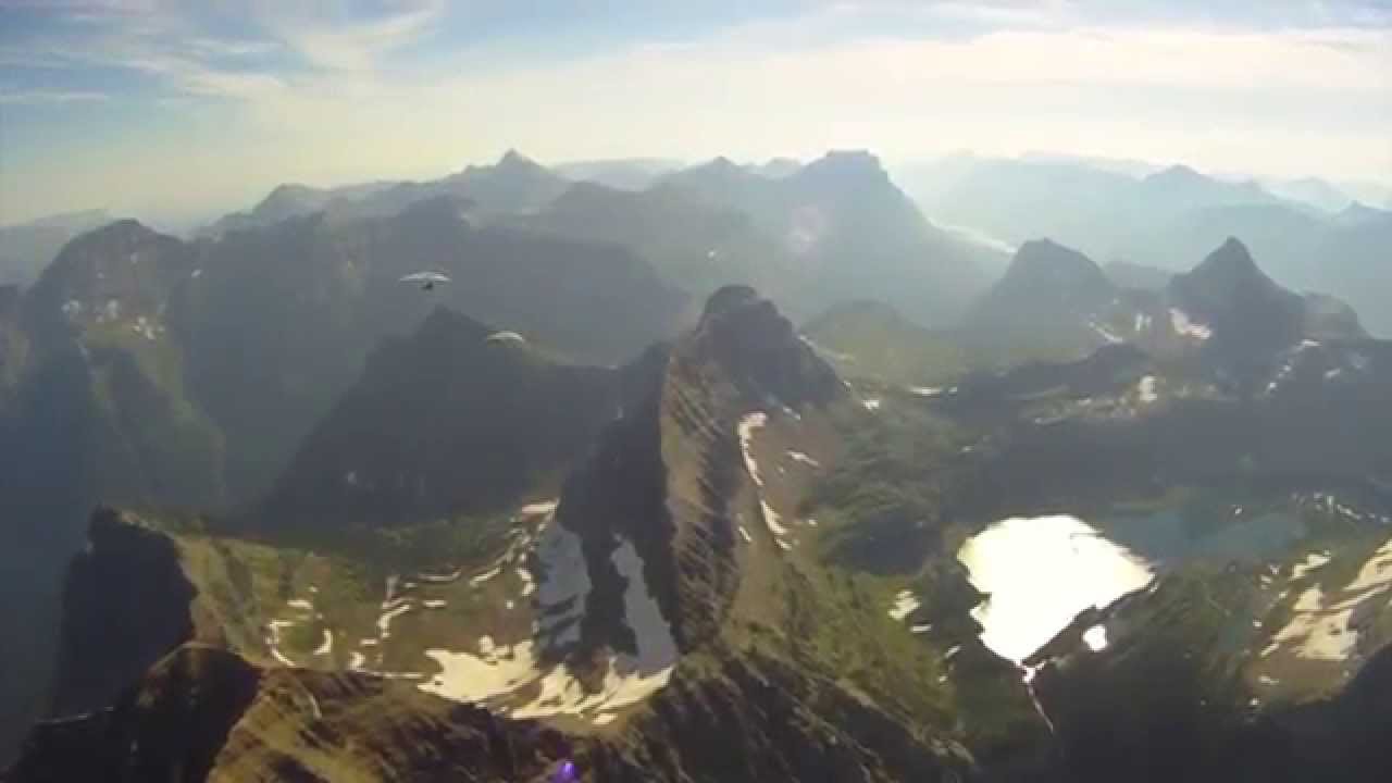 Glacier National Park - Flying Logan Pass Area