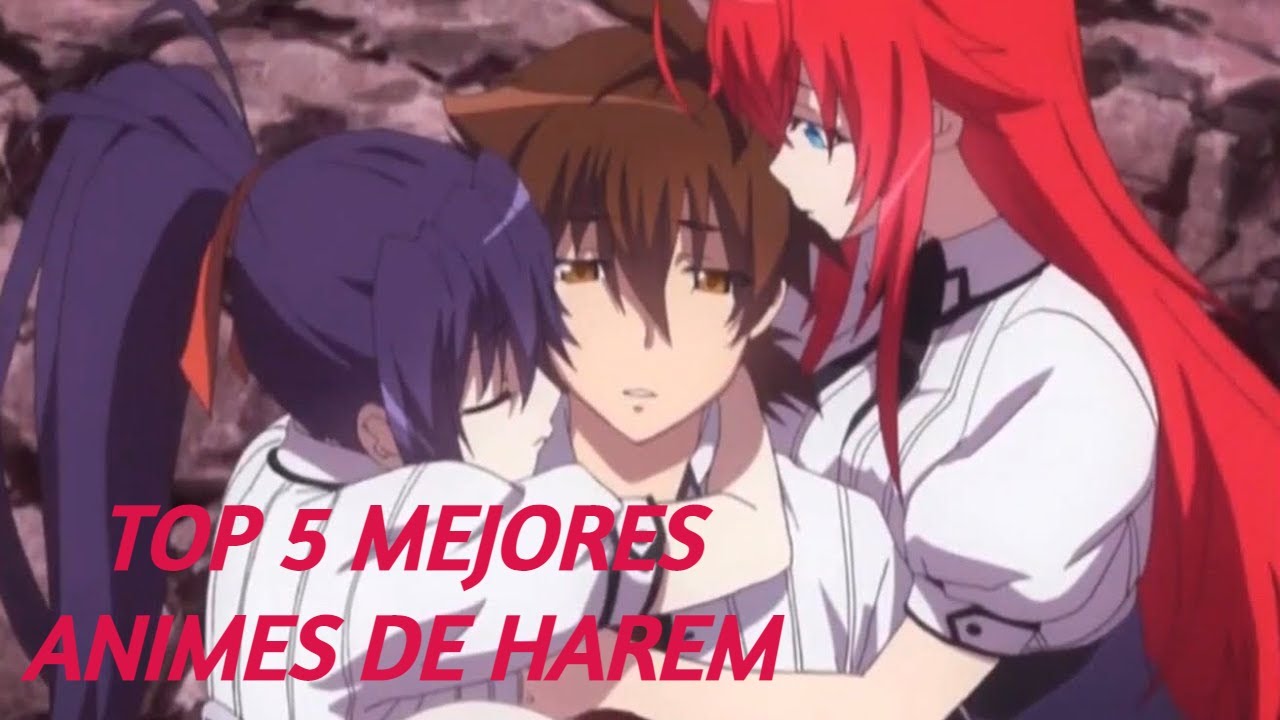 TOP 5 MEJORES ANIMES DE HAREM - YouTube