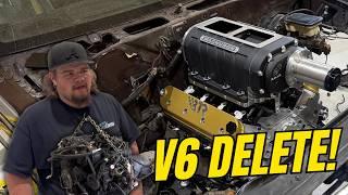 We Ditched The 6 Cylinder… And Stuffed A Blown Ls In Aiden's Blazer!
