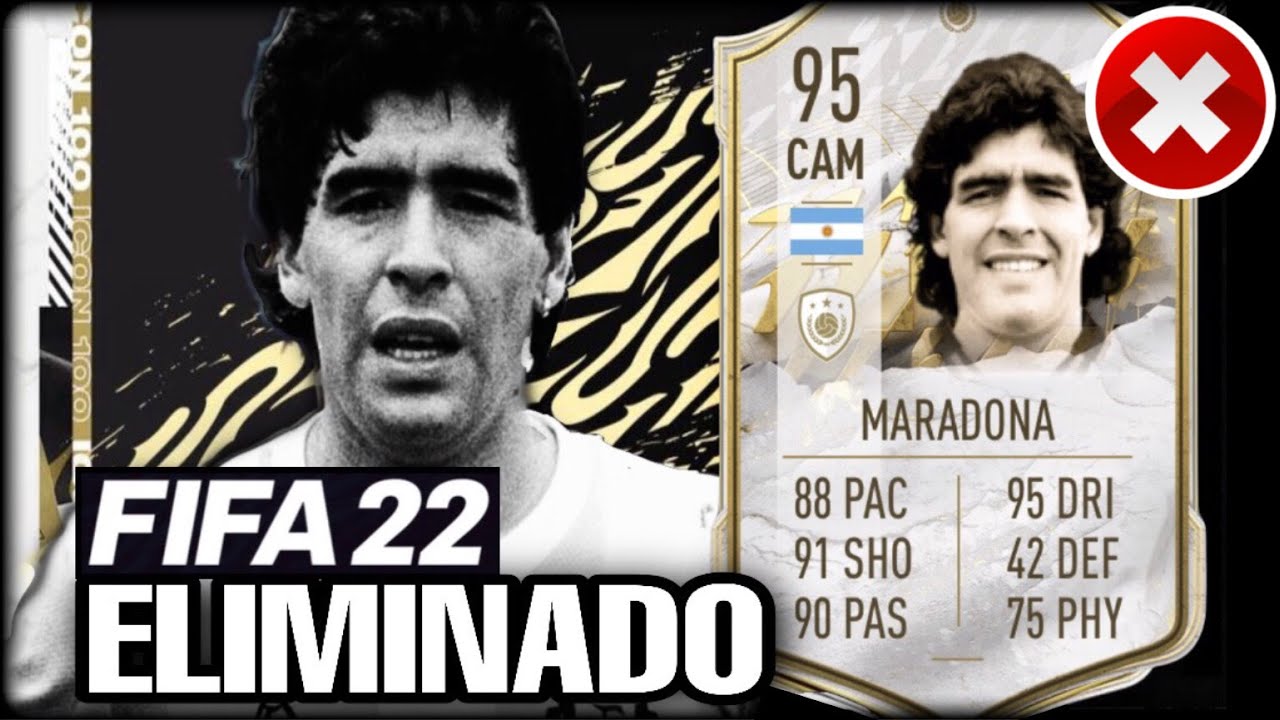 EA ELIMINARÁ A MARADONA DE FIFA 22