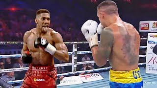 Alexander Usyk said he would beat Joshua in the fifth round