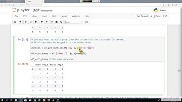 Python for Data Analysis 24. Data Cleaning and Preparation-3: 資料清洗與預處理-3 (recorded on 20190520)