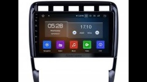 Installing a Seicane android head unit in a Porsche Cayenne 2003-2010