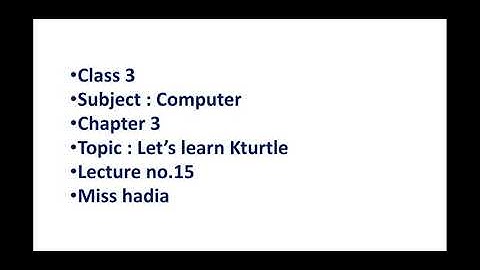 LECTURE 15_COMPUTER_ CLASS 3