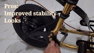 Fiido Q1 Rear Extender | Modification #fiido #electricscooter #electrickickscooter