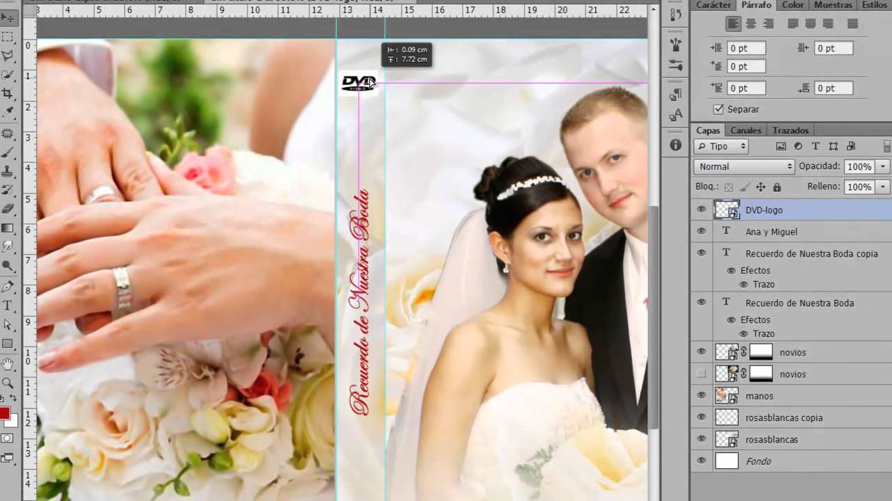 Portada de DVD para Boda Photoshop CS6 by Yanko0 - thptnganamst.edu.vn