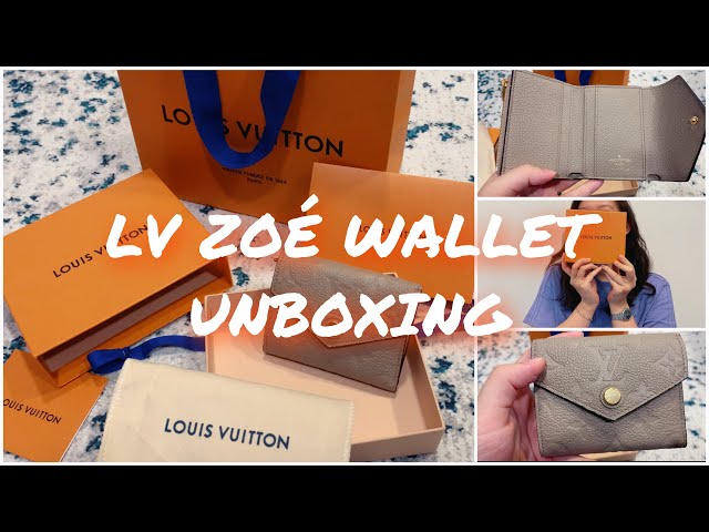 Louis Vuitton Rose Poudre Monogram Empreinte Zoe Wallet at Jill's