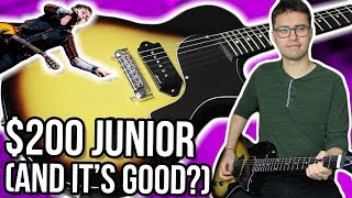 The $200 Guitar Green Day Would Play?! || Harley Benton SC-Junior Demo/Review