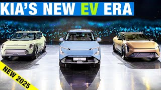 Kia EV5, Concept EV3 and Concept EV4 First Look | Kia’s Expanding Electric Lineup