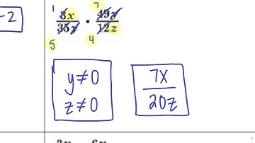 Video Notes 11-4: Rational Expressions Part 1
