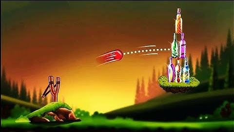 Bottle Shooting Game 2. Android GamePlay