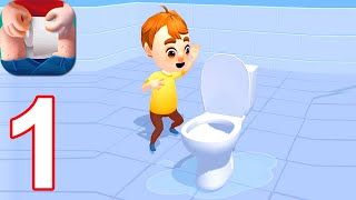 Toilet Games 2: The Big Flush - Gameplay Walkthrough Part 1 Levels 1-35 (Android, iOS) screenshot 1