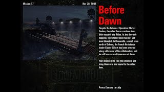 Commandos Behind Enemy Lines: Mission 17 Before Dawn