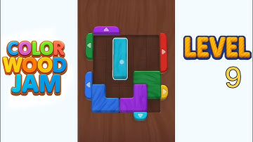 Color Wood Jam Level 9 Walkthrough Solution