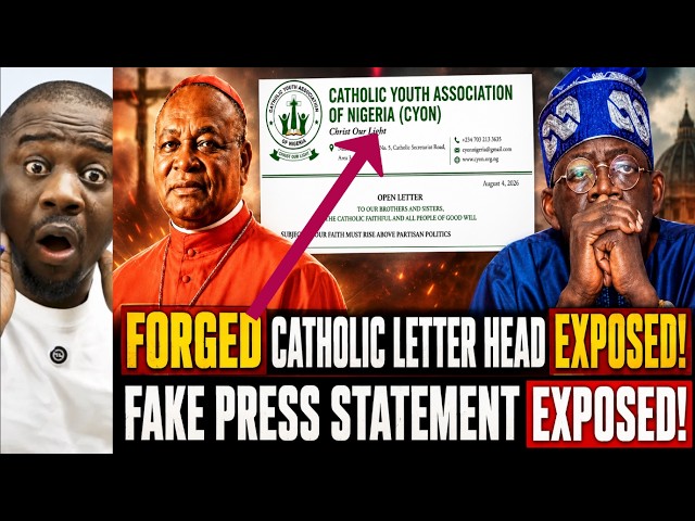 FAKE Catholic Letterhead Exposed? Nigerian Catholics Raise Alarm Over Forged Statement!