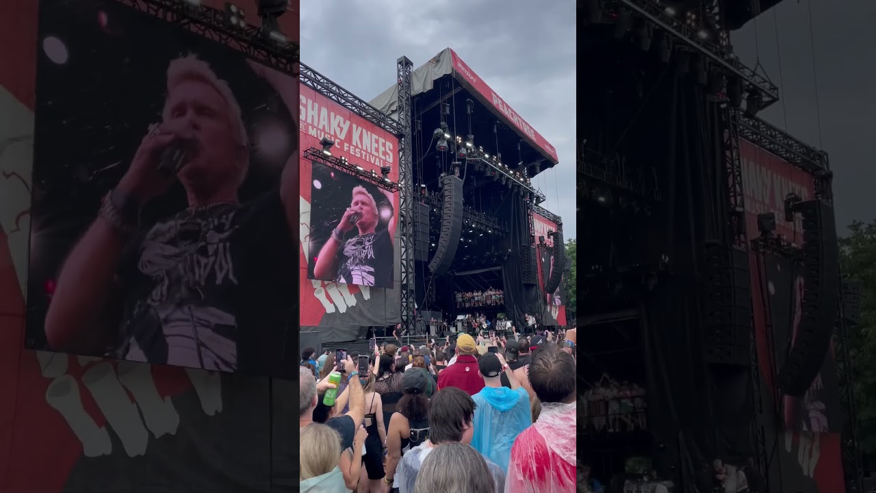 Billy Idol - Rebel Yell live at Shaky Knees 2024 #billyidol #rebelyell #shakyknees #live #atlanta
