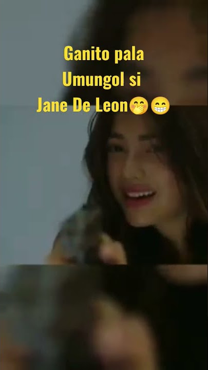 Ungol ni Jane De Leon. #shorts
