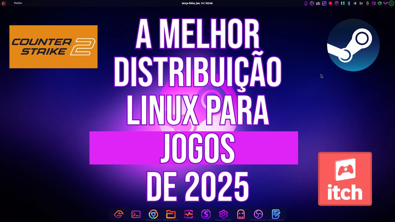A MELHOR DISTRIBUIÇÃO LINUX PARA JOGOS DE 2025 🐧 - YouTube
