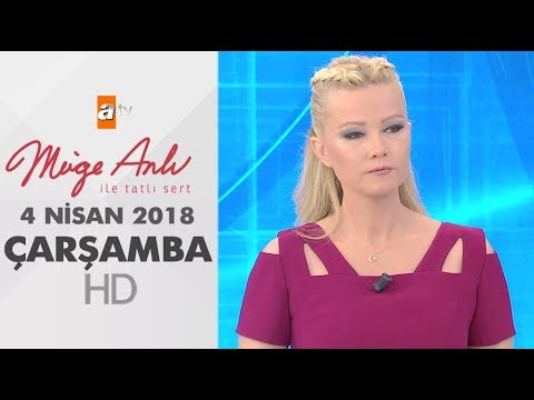 Müge Anlı ile Tatlı Sert 4 Nisan 2018 | Çarşamba