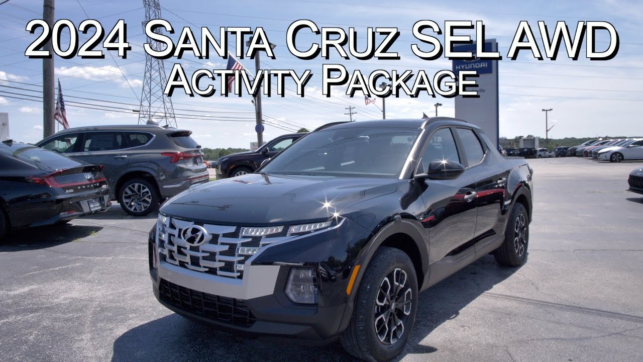 New 2024 Hyundai Santa Cruz SEL AWD Activity Package at Hyundai of ...