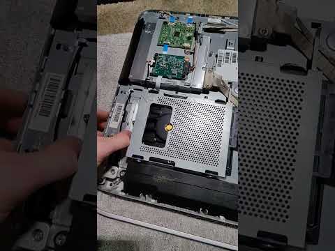 easy hard drive replacement in HP All-in-One