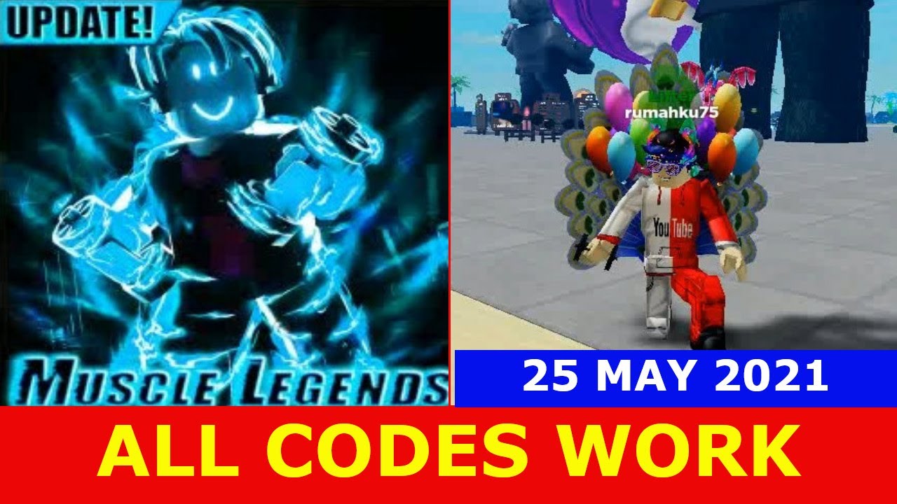 * ALL CODES WORK *  [NEW PACK] Muscle Legends ROBLOX | 25 MAY 2021