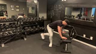 Eccentric Bench Pushups