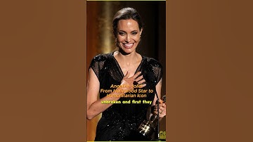 Angelina Jolie: From Hollywood Star to Humanitarian Icon #angelinajolie #humanitarian # hollywood