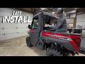 I installed a rear window in my Polaris Ranger | StarknightMT