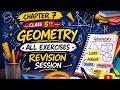 📚 Class 5 Maths – Chapter 7 Geometry | All Exercises Revision Session
