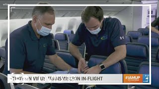 Coronavirus in North Texas: New study shows potential virus spread on planes ahead of holiday travel