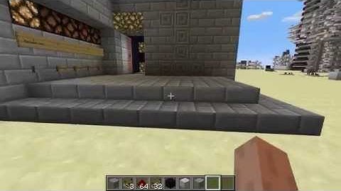 Minecraft realistic multi-floor elevator