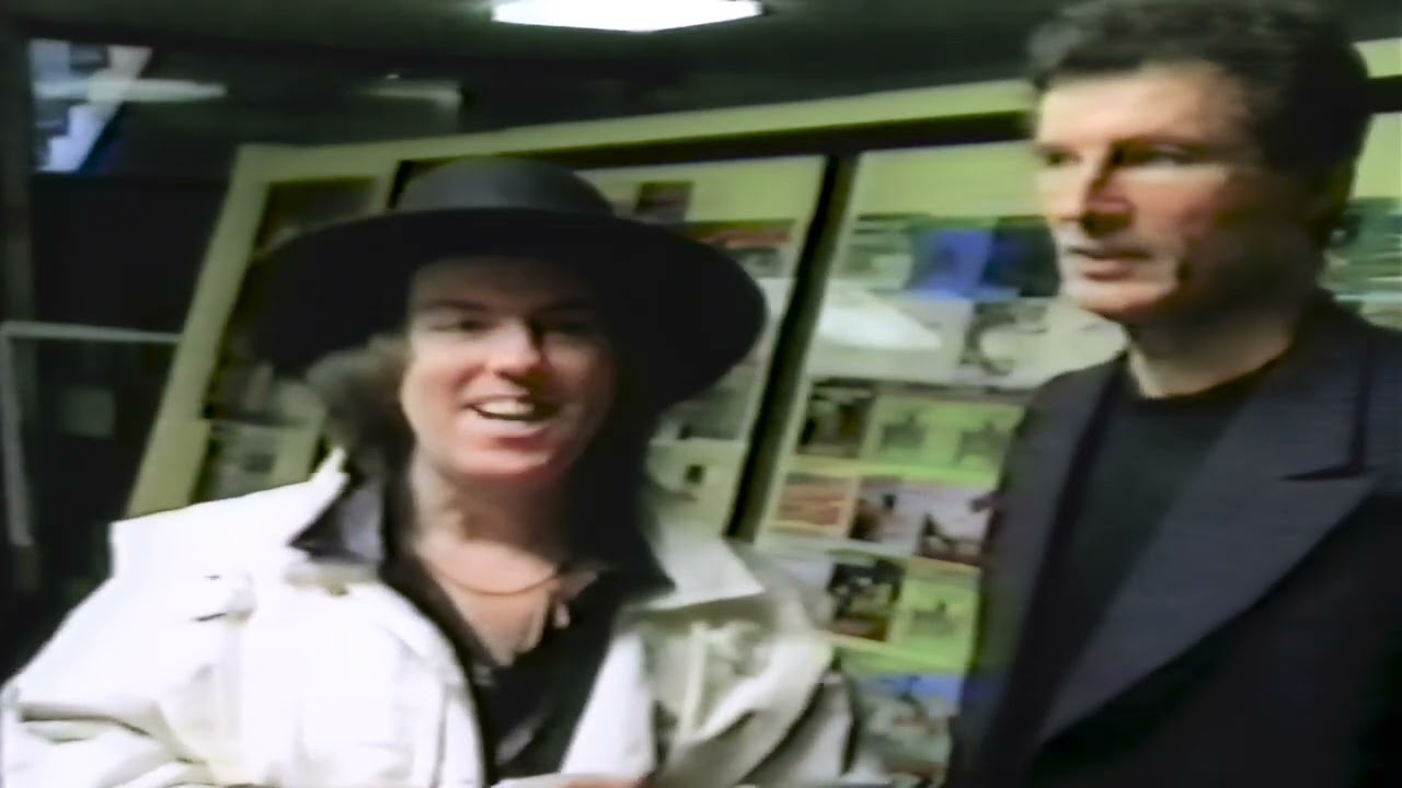 Don Powell and Dave Hill Walsall museum 05-04-1991