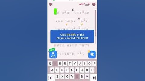 Solving level 32 on cryptogram