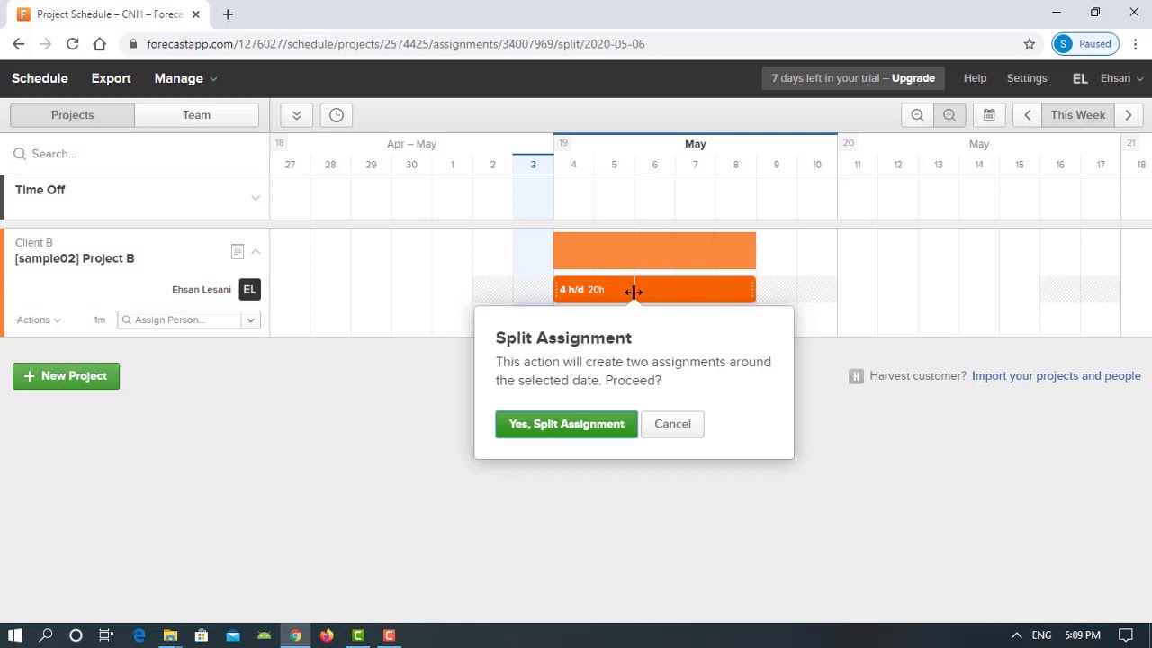 "Forecast" the team scheduling & resource planning tool for your projects