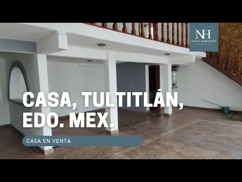 Casa en Venta, Tultitlán, Edo. Mex.