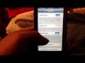  Tmobile 4g/lte carrier update for iPhone 5 first video on YouTube