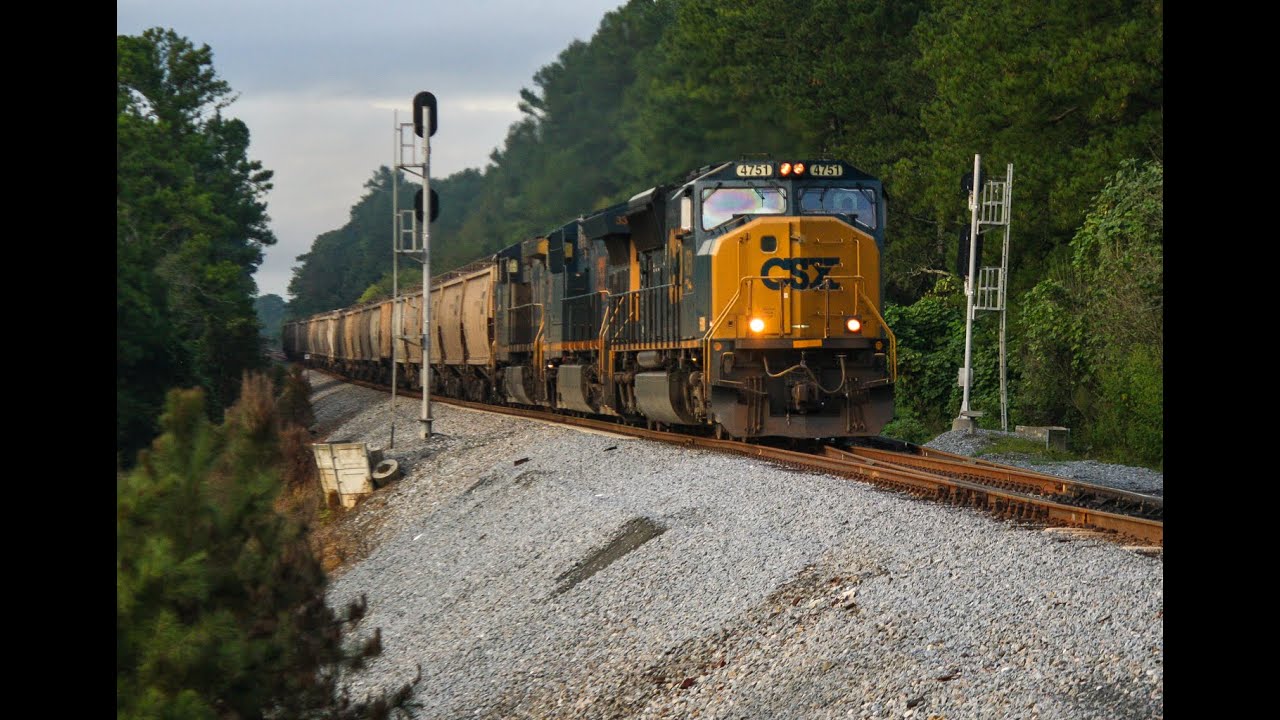 Railfanning CSX's Junction in Northwest Georgia - W&A, Etowah, and Cartersville Subs