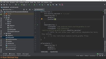 Introduction To Development With Android Studio: Gradle Build Automation Tool