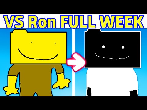 Vs Ron (Cool Mod) FULL WEEK + Bonus [HARD] - Friday Night Funkin&rsquo; Fanmade Mod