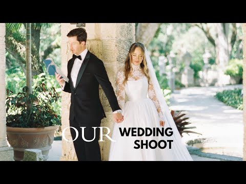 Get ready with me for our wedding shoot & first Look 👰🏽✨