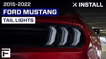 How To: Install 15+ Ford Mustang Sequential LED Tail Lights | FORM Lighting