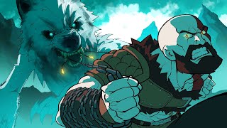 Kratos VS Garm In God Of War Ragnarok
